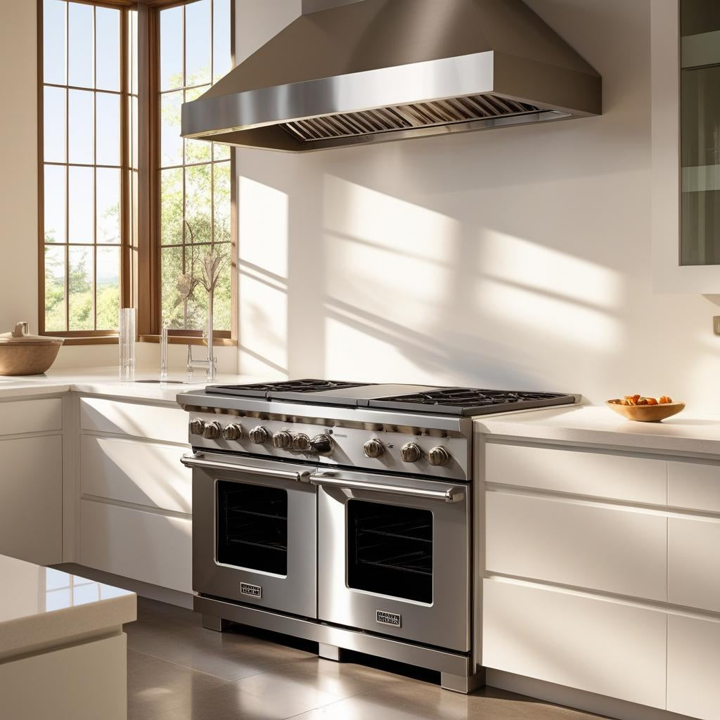 Range Crafters Legacy Steel 48” Dual Fuel Range