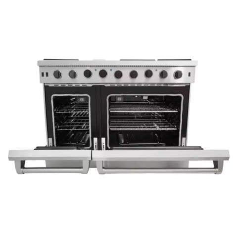 Range Crafters Prescott 48" Gas Range – Double Oven. Double Power. Pure Precision.