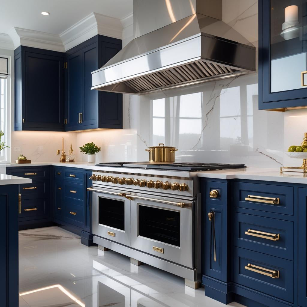 Range Crafters “Aurum Linea” 48” Designer Electric Range